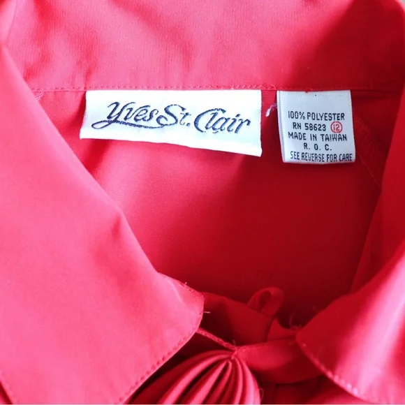 Yves St. Claire Button Up Size 12 - Picture 5 of 6